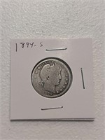 1894 S Barber Silver Quarter