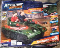 Adventure Force Thunder Tank Ride On Toy