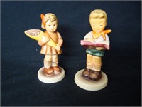 2 Hummel Club Figurines Little boy and  Girl