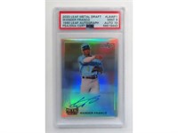 Signed Wander Franco RC PSA 9 Auto 10