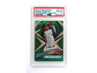 #66/99 2019 Topps Chrome Ronald Acuna Jr RC PSA 10