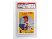 2018 Topps Archives #50 Shohei Ohtani RC PSA 10