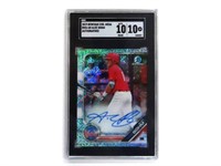 Signed 2019 Alec Bohm RC, SGC 10/10