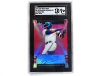 #10/20 Signed 2019 Vladimir Guerrero Jr Card SGC