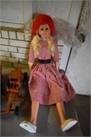 41.5 inch vintage doll