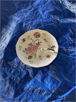 Royal Crown Hand Painted Lemon Wedge Trinket Dish