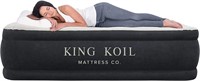 King Koil Luxury Air Mattress Queen with Built-in