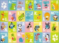KC CUBS ABC Alphabet Animal Educational Learning