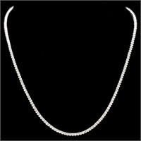 ^18k White Gold 6.00ct Diamond Necklace