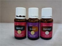 Young Living Essential Oils Half ounce bottles