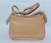 COACH Tan Leather Cross Bag Purse