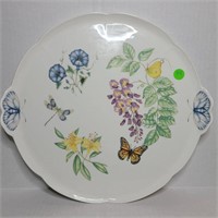 Stunning Lenox Butterfly Meadow 14 In. Cake Plate