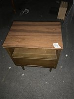 Wood nightstand