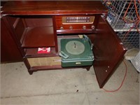1950s Philco stereo in cabinet