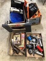GUN CLEANING KIT / TRAPS/ OIL CAN LOT