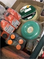 CHAIN SAW MIX , WEED EATER TRIMMER LINE