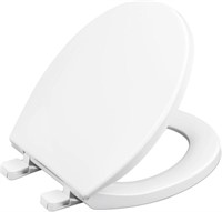 Toilet seat Round with Slow Close Hinges, Four Bu