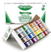 Crayola Broad Line Markers, Bulk Supplies For Tea