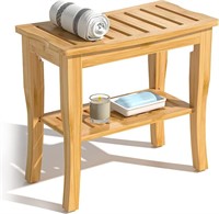 Bamboo Shower Bench & Stool Waterproof - Wood Sho
