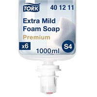 Tork Extra Mild Foam Soap S4, No Fragrance Added,