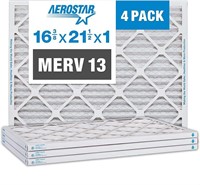Aerostar 16 3/8x21 1/2x1 MERV 13 Pleated Air Filt