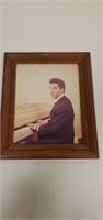 Picture Of Elvis Playing Piano In Color With