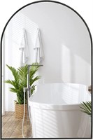 Americanflat Framed Arched Mirror 20x30" - Black