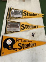 6 - Pittsburgh Steelers pennants
