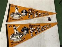 2 - Pittsburgh Pirates pennants