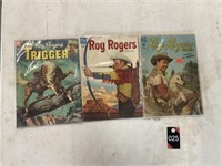 3 - Roy Rogers comic books