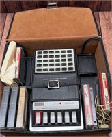 Craig tape recorder w/ case & tapes