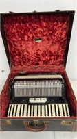 Antique petite console accordion #8012