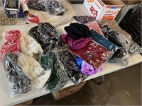 24 infinity scarves and a couple other new old