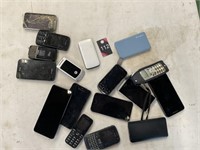 Misc cell phones and battery packs