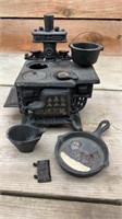 Small queen cast iron stove