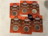 Cleveland Browns memorabilia tokens