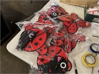 6 ladybug yard decorations