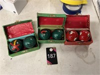 3 sets of Baoding balls