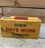 1946 DAYS WORK SEALED BOX CHEWING TOBACCO