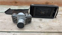 Exakta camera and a 1918 camera