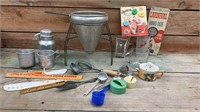 Vintage  kitchen items