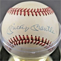 Mickey Mantle Yankees Autographed Baseball W/ COA