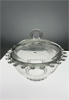 Heisey lariat lidded candy dish