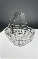 8" crystal basket