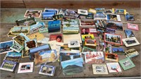 Large lot unused post cards