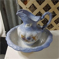 PITCHER AND BOWL IN GOOD CONDITION