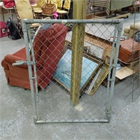 CHAIN LINK FENCE GATE