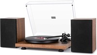1 BY ONE Bluetooth Turntable HiFi System with 36
