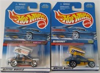 2 Cars Slideout & Mad Maniax Hot-wheels '98 '99