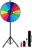 Hooomyai 24 Inch Prize Wheel with Folding Tripod
